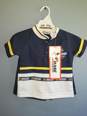 Chase Authentics Navy, White & Yellow NASCAR Kids Matching Set